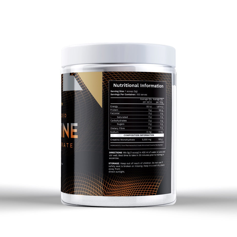 Micronized Creatine Monohydrate 500g