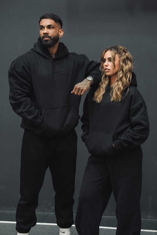 Lifted Nutrition Premium Oversized Hood - Black