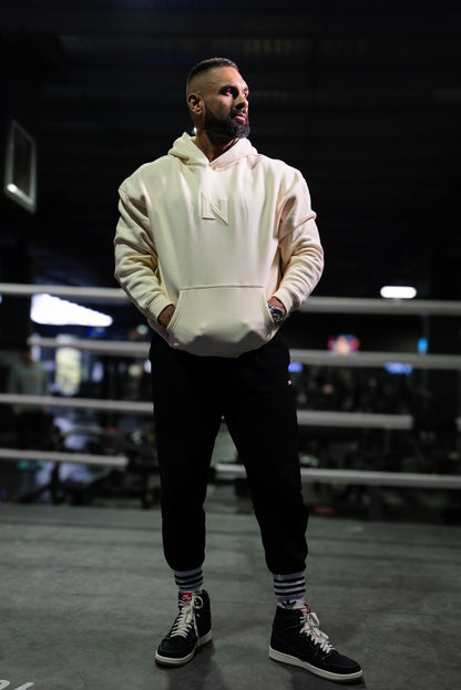 Lifted Nutrition Premium Oversized Hood - Beige