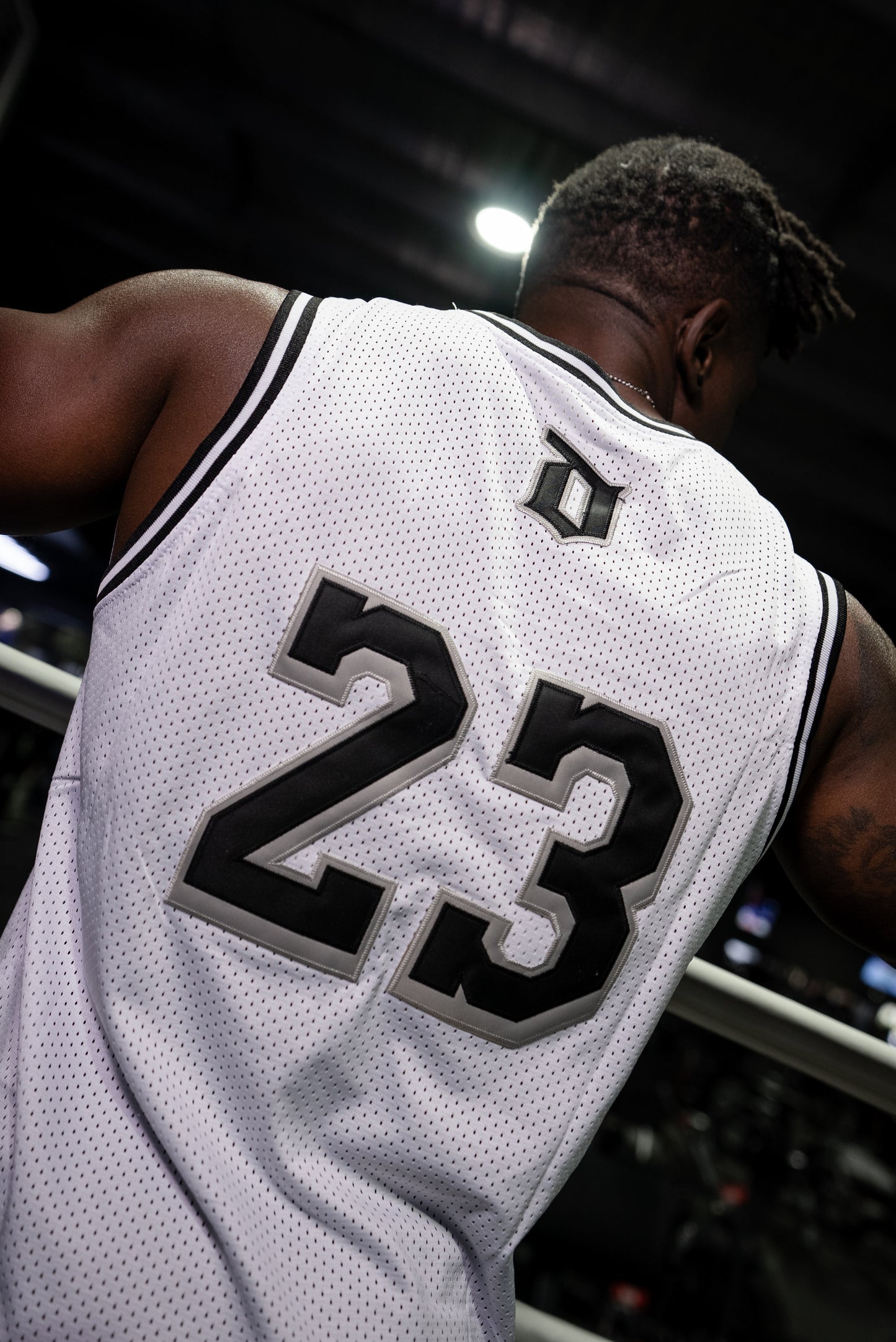 Lifted Nutrition Basketball Jersey - White