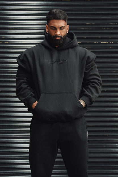 Lifted Nutrition Premium Oversized Hood - Black