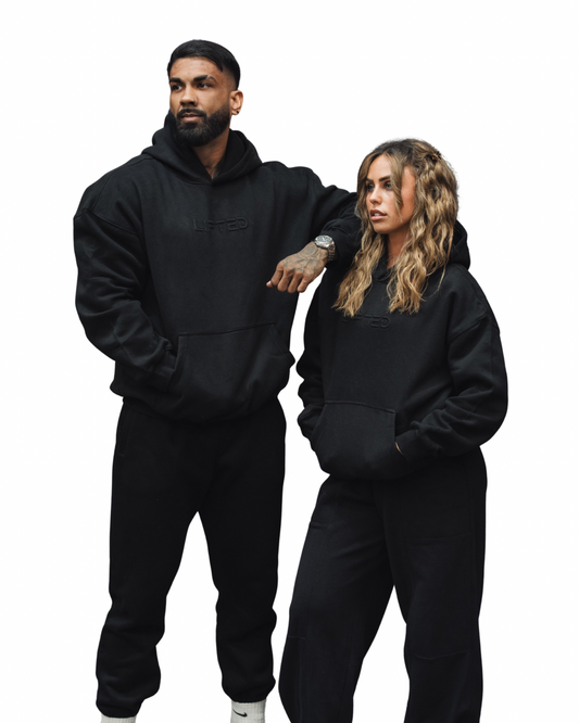 Lifted Nutrition Premium Oversized Hood - Black