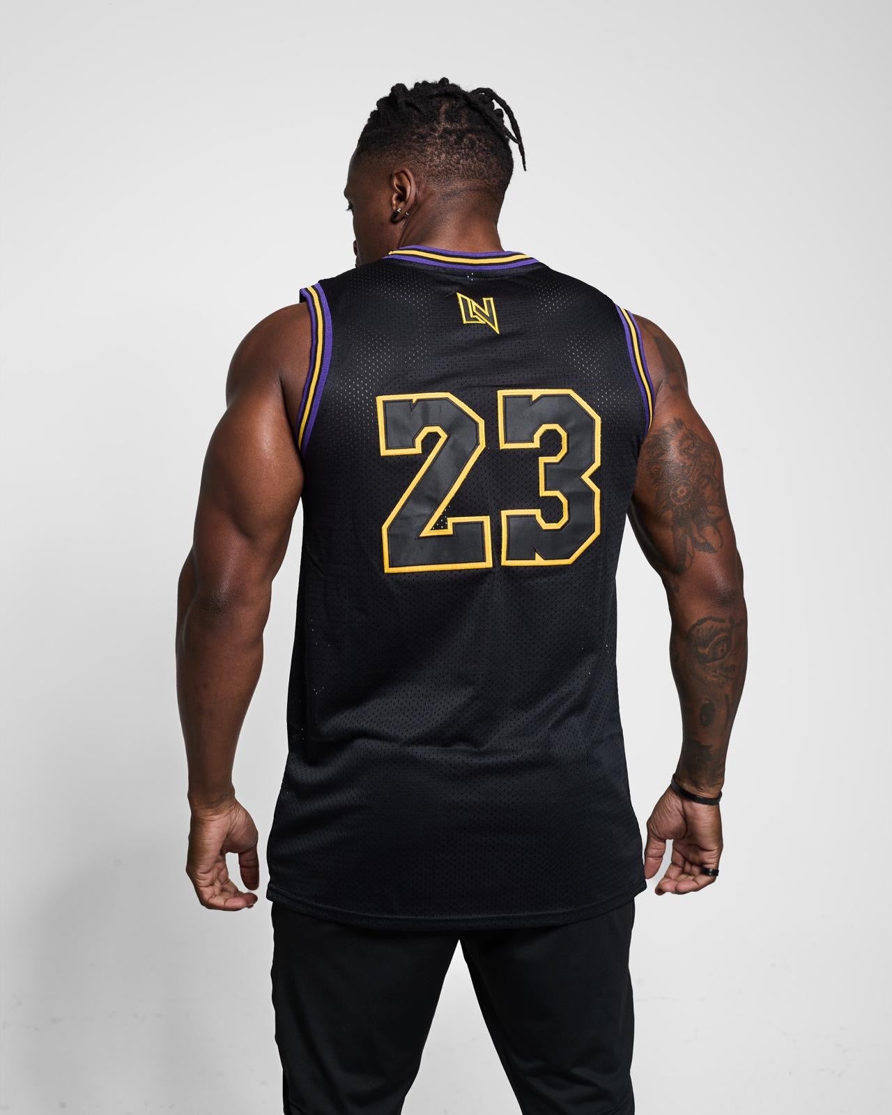 Lifted Nutrition Basket Ball Jersey - Black