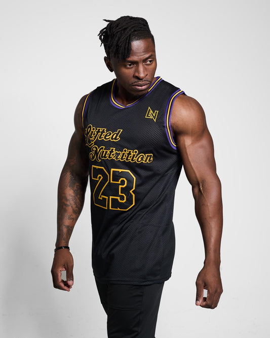 Lifted Nutrition Basket Ball Jersey - Black